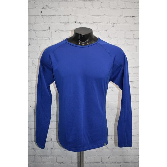 The North Face Shirt Mens Size XL Flash Dry Blue Polyester Long Sleeve - Picture 2 of 9